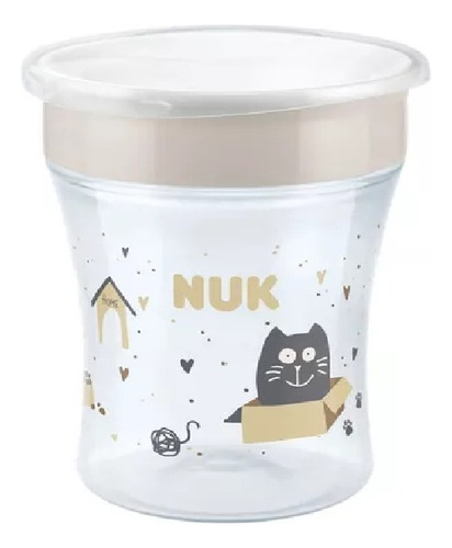 Vaso Vasito Nuk Bebe Magic Cup 250 Ml +8 Meses 360 Antigoteo