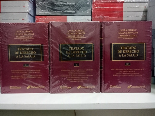 Tratado De Derecho A La Salud 3 Tomos / Ronconi  - Clérico  