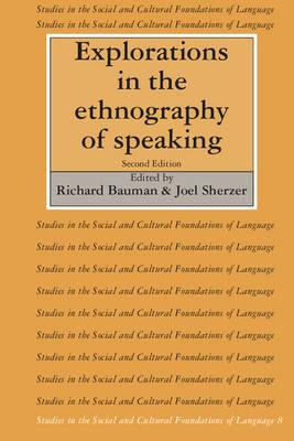 Libro Explorations In The Ethnography Of Speaking - Richa...