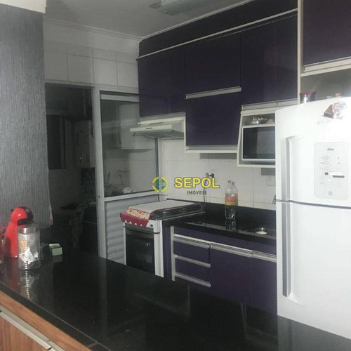 Apartamento Com 3 Dormitórios À Venda, 62 M² Por R$ 298.000,00 - Jardim Nove De Julho - São Paulo/sp - Ap1061