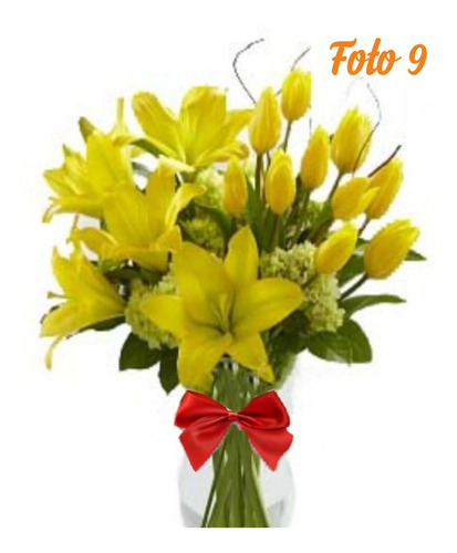 Imagen 9 de 12 de Tulipanes En Arreglos Florales