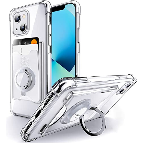 Funda Para iPhone 13 6.1 Pulgada Transparente Plastico-021