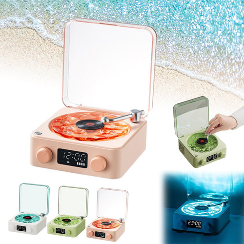 2024 Reproductor De Discos De Vinilo Waves,discos Bluetooth