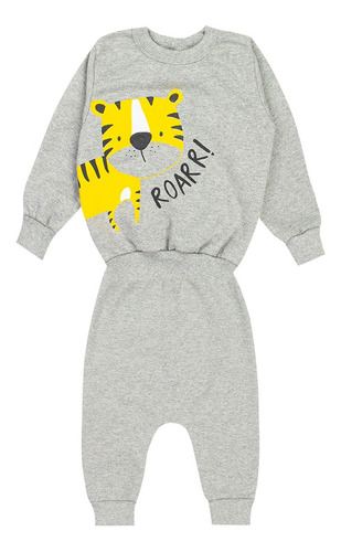 Kit 4 Conjuntos Infantil Menino Bebê Moletom Roupas Inverno