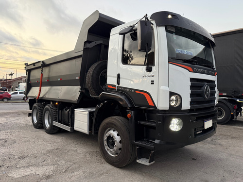 Caminhão Caçamba Basculante Vw 31320 2024 Traçado Ñ 31330