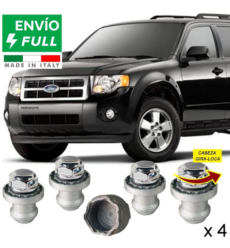 Birlos Seguridad Ford Escape Titanium Ecoboost 2012-2016