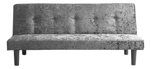 Sofa Cama Plegable Gs2025 Color Gris Diseño De La Tela Patrones Elegantes