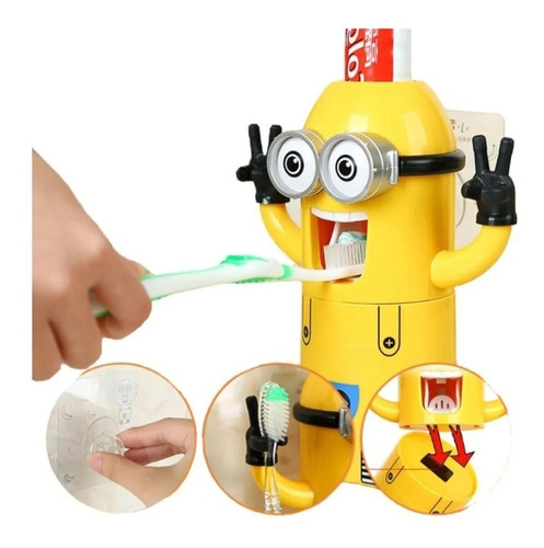 Dispensador Pasta Dental Automático De Los Minions Retira Ya