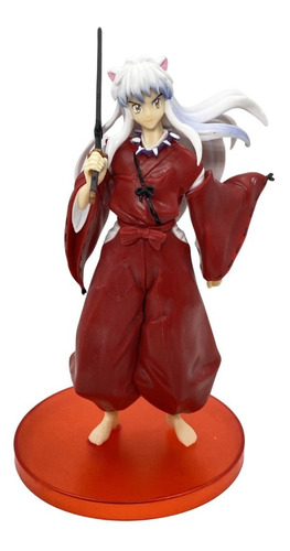 Figura Inuyasha Katana Gashapon Espada Cabello Blanco Hany