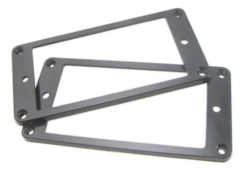 C-f 2pcs Plástico Plano Humbucker Marco De Montaje De