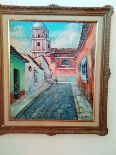   Original Pintura Del Venezolano  Juaquin Caicedo 1962