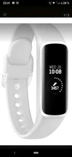 Smartwatch Samsung Galaxy Fit E Reloj Sn - R 375 -  Blanco -