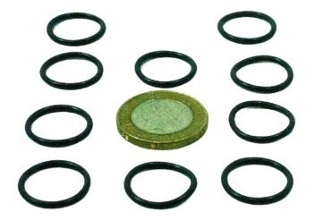 Imagen 1 de 3 de Kit De Sellos O-ring Para Aire Acondicionado Automotriz