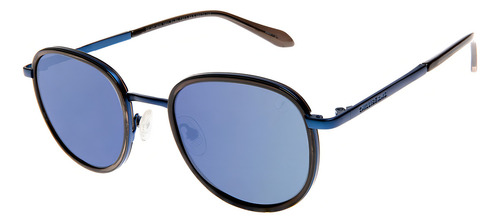 Óculos De Sol Feminino Chilli Beans Redondo Azul Oc.mt.3630