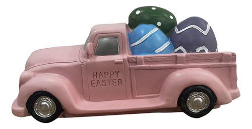 Camión De Pascua Con Huevos, Decoración De Camión Vintage