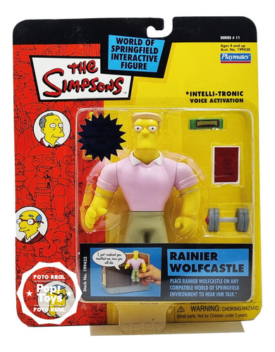 Playmates - The Simpsons - Rainier Wolfcastle
