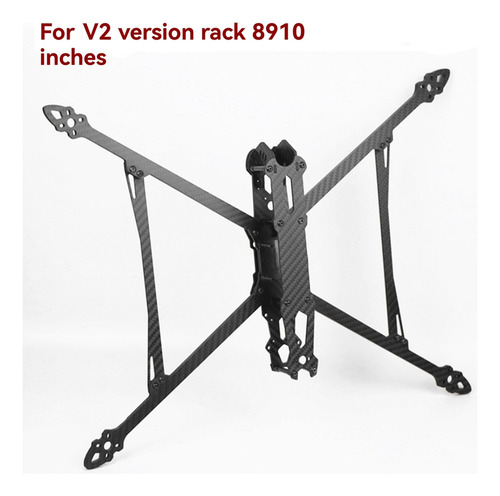 Kit De Estrutura De Drone Mark4 V2fpv Fiber Rc Fpv Free-raci