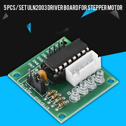 Motor Driver Uln2003 Tablero Durable 5 Pcs/set Para 4 Ph