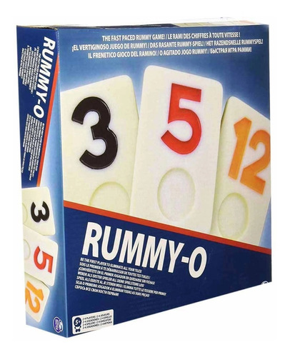 Juego De Mesa Rummy - O Basico 2 - 4 Jugadores +5 Años