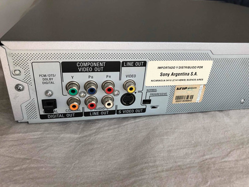 Sony Dvp-nc675p Reproductor De 5 Dvd Cd Changer