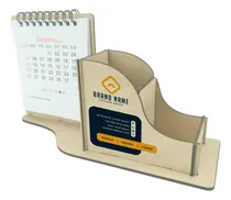 Comprar 20 Calendários Porta Caneta Clip Mdf Personalizado Lembrança