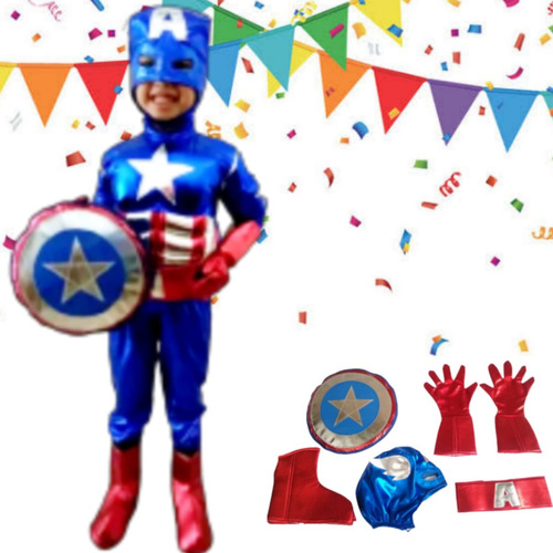 Disfraz De Capitán America