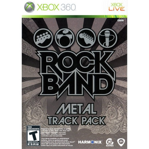 Videojuego Rock Band Metal Track Pack (xbox 360)