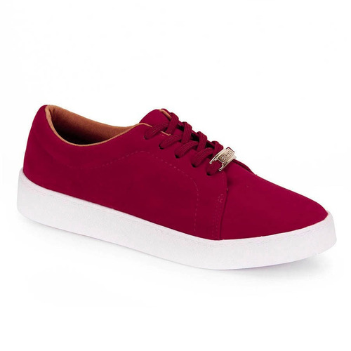 tenis feminino casual vermelho