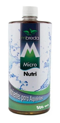 Mbreda Micronutri 500ml Fertilizante Para Aquários Plantados