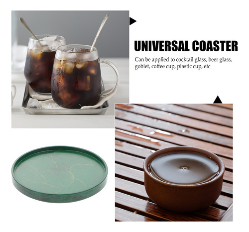 Posavasos Redondos De Latón, Posavasos De Metal Para Tazas D