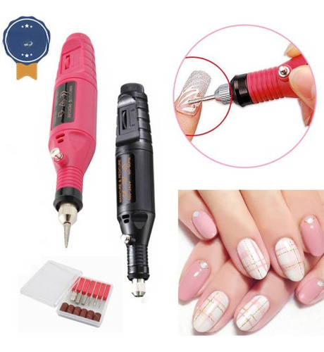 2 X Uñas Arte Eléctrica Archivo Acrílico Manicura Pedicura P