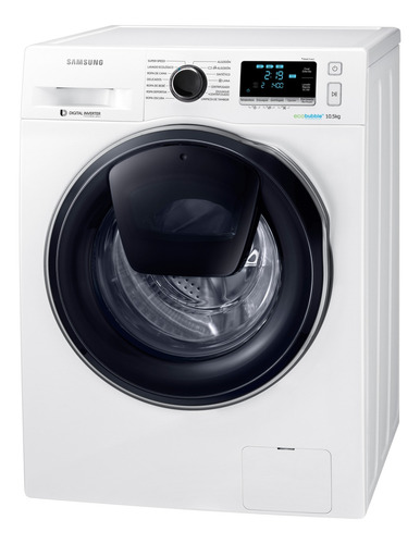 Imagen 4 de 4 de Lavarropas automático Samsung WW10K6410Q inverter blanco 10.5kg 220 V