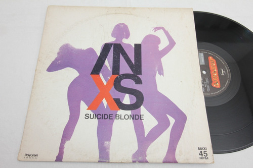 Vinilo Maxi Inxs Suicide Blonde 1990 Everybody Wants Tonight