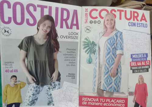 Costura, 7 Revistas+ Regalos. Envio Gratis