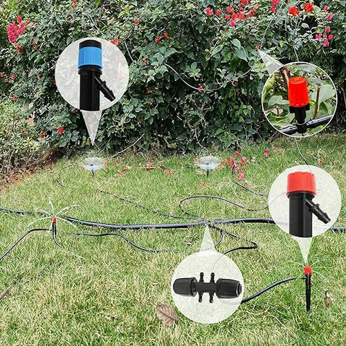 Kit De Riego Sistema Automático Goteo 50m 302pcs