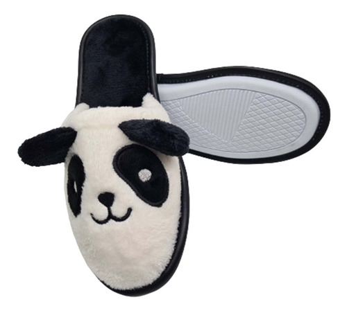 Pantuflas Panda Mujer Calzatura Textil E-10083 100% Lavable