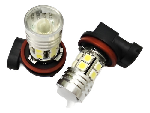 2 X H11 Cree Q5 12 Smd Led Proyector Antiniebla Drl Runing L