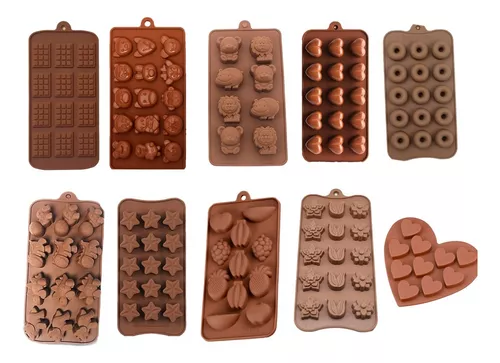 Moldes de silicona chocolate o masa: MOLDE SILICONA 3 TABLETAS CHOCOLATE  t/POP IT (LIS)