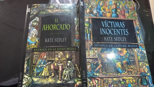 Lote .dos Libros De Kate Sedley - Ed: Plaza & Janes