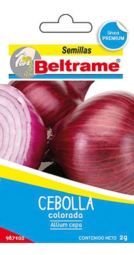 Semillas De Cebolla Colorada Beltrame 2g Huerta 