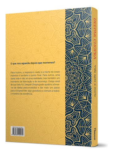 Livro Vida após a morte Por Deepak Chopra Edição 1 O que acontece quando morremos? Ano 2010 Português Editora Rocco
