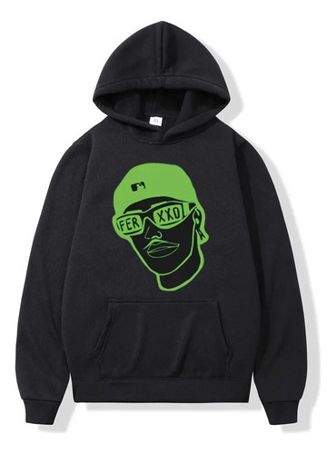 Sudadera Con Capucha Hot Feid Ferxxo Tour Con Estampado Otoñ