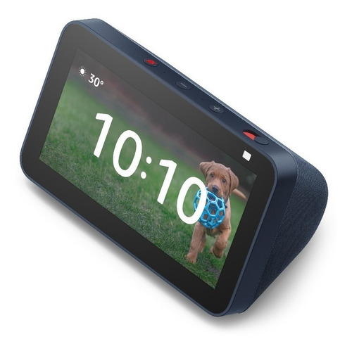Amazon Echo Show 5 Echo Show 5 2nd Gen con asistente virtual Alexa, pantalla integrada de 5.5" deep sea blue 110V/240V