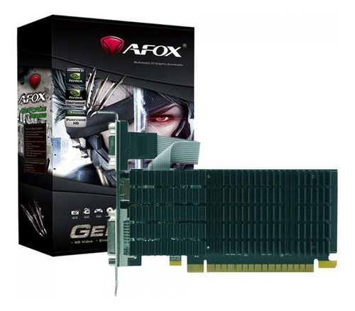 Placa De Video Pci-e Afox Gt710 2g/64b Ddr3 Af710-2048d3l5