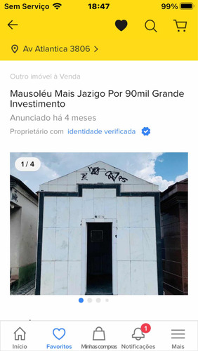 Mausoléu Com Seis Urnas Em Mármore - Local Privilegiado-grande Investimento-promoção Do Mês Do Cemitério Ricardo De Albuquerque 