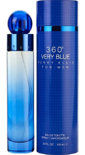 Perfume Perry Ellis 360 Very Blue Edt 100ml Caballeros