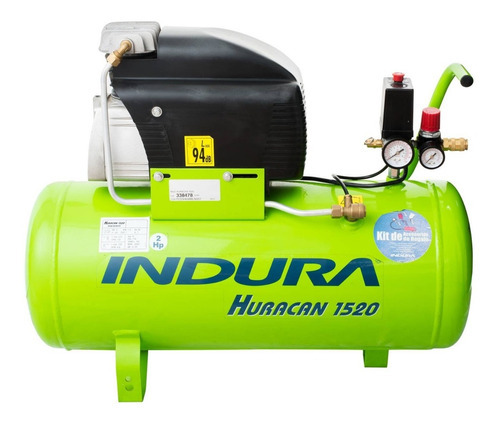 Compresor De Aire Portátil 2 Hp 50 L Huracan 1520