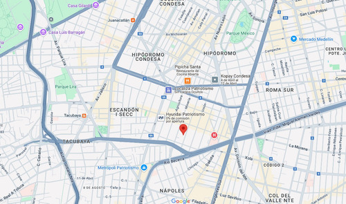 Departamento En Venta En Colonia Escandón, Comercio #· 86 En Miguel Hidalgo.entre José Martí Y Progreso, Cerca Av. Patriotismo, Av. Benjamín Franklin, Viaducto Miguel Alemán, Parque Morelos. Fl19-ru