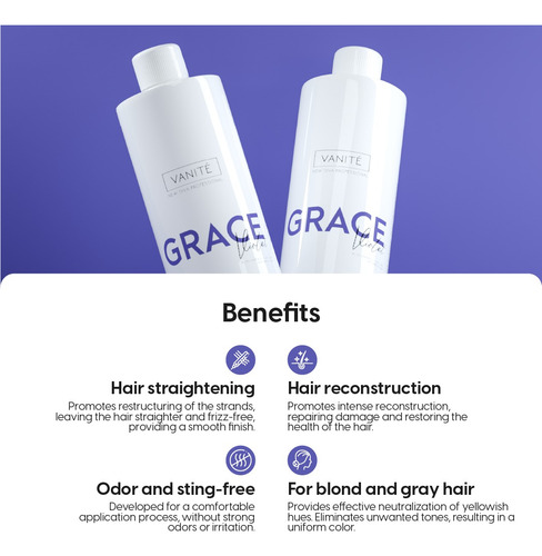 6 Unidades Grace Enzimoteraphy Violet 1000ml