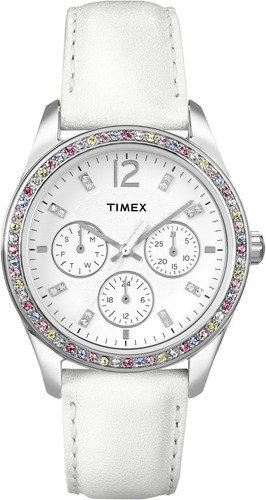 Relógio Timex T2p385 Crystal Multi-função Quartz
